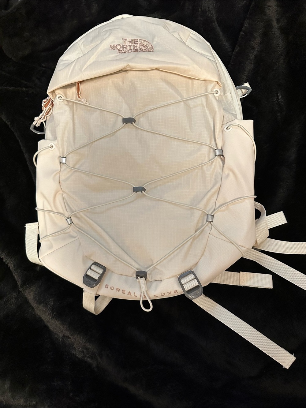 🔥 *NEW The North Face Borealis Luxe Backpack White Dune - Picture 6 of 7